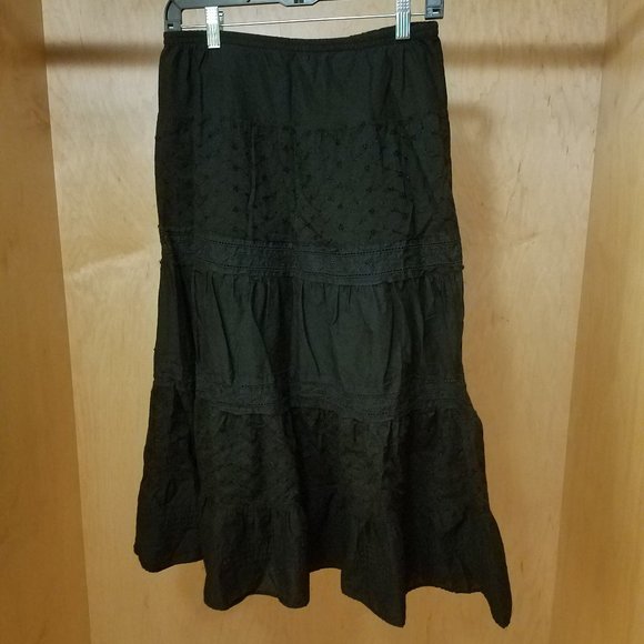 Black Maxi Skirt - Picture 1 of 2
